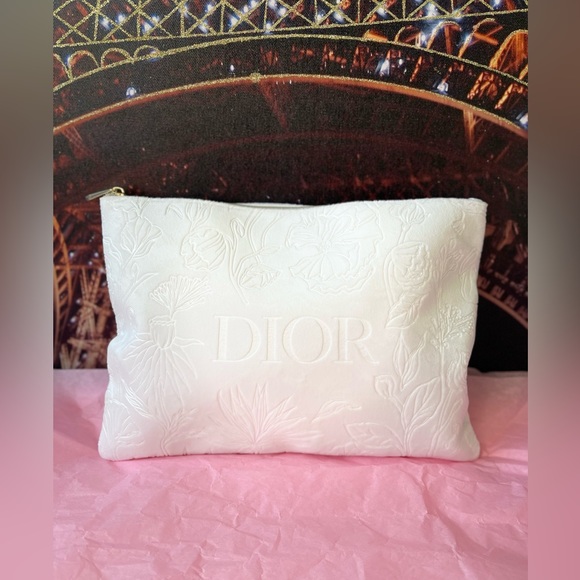 Dior Bags Dior Soft White Cosmetic Pouch New Poshmark